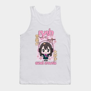 rush anime and music Tank Top